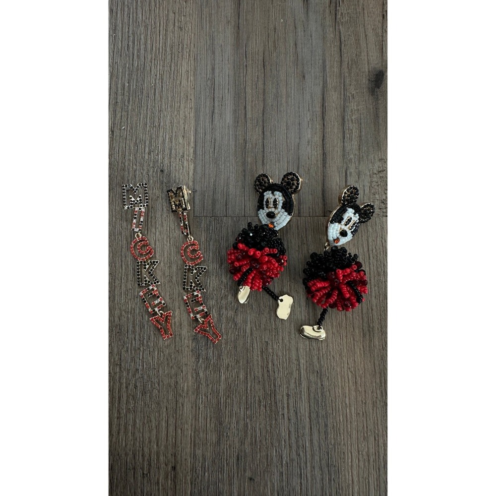 Two pairs of bauble bar dangle earrings